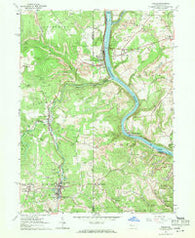 Parker Pennsylvania Historical topographic map, 1:24000 scale, 7.5 X 7.5 Minute, Year 1963