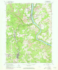 Parker Pennsylvania Historical topographic map, 1:24000 scale, 7.5 X 7.5 Minute, Year 1963