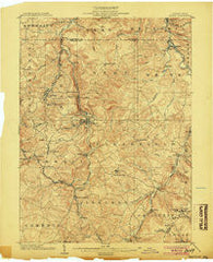 Patton Pennsylvania Historical topographic map, 1:62500 scale, 15 X 15 Minute, Year 1904