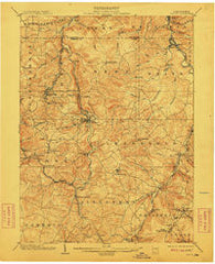 Patton Pennsylvania Historical topographic map, 1:62500 scale, 15 X 15 Minute, Year 1904
