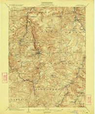 Patton Pennsylvania Historical topographic map, 1:62500 scale, 15 X 15 Minute, Year 1904