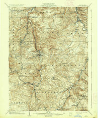 Patton Pennsylvania Historical topographic map, 1:62500 scale, 15 X 15 Minute, Year 1904