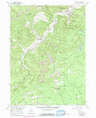 Penfield Pennsylvania Historical topographic map, 1:24000 scale, 7.5 X 7.5 Minute, Year 1959