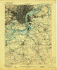 Philadelphia Pennsylvania Historical topographic map, 1:62500 scale, 15 X 15 Minute, Year 1898