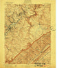 Philipsburg Pennsylvania Historical topographic map, 1:62500 scale, 15 X 15 Minute, Year 1922