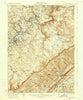 Philipsburg Pennsylvania Historical topographic map, 1:62500 scale, 15 X 15 Minute, Year 1922
