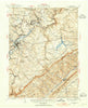 Philipsburg Pennsylvania Historical topographic map, 1:62500 scale, 15 X 15 Minute, Year 1939