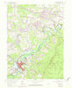 Philipsburg Pennsylvania Historical topographic map, 1:24000 scale, 7.5 X 7.5 Minute, Year 1959