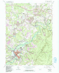 Philipsburg Pennsylvania Historical topographic map, 1:24000 scale, 7.5 X 7.5 Minute, Year 1959