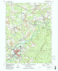 Philipsburg Pennsylvania Historical topographic map, 1:24000 scale, 7.5 X 7.5 Minute, Year 1994