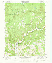 Picture Rocks Pennsylvania Historical topographic map, 1:24000 scale, 7.5 X 7.5 Minute, Year 1970
