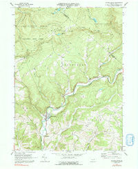 Picture Rocks Pennsylvania Historical topographic map, 1:24000 scale, 7.5 X 7.5 Minute, Year 1970