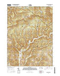 Picture Rocks Pennsylvania Current topographic map, 1:24000 scale, 7.5 X 7.5 Minute, Year 2016