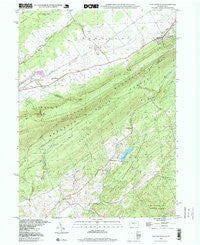 Pine Grove Mills Pennsylvania Historical topographic map, 1:24000 scale, 7.5 X 7.5 Minute, Year 1998