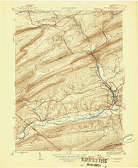 Pine Grove Pennsylvania Historical topographic map, 1:31680 scale, 7.5 X 7.5 Minute, Year 1946