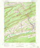 Pine Grove Pennsylvania Historical topographic map, 1:24000 scale, 7.5 X 7.5 Minute, Year 1954