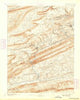 Pine Grove Pennsylvania Historical topographic map, 1:62500 scale, 15 X 15 Minute, Year 1892