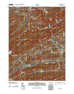 Pine Grove Pennsylvania Historical topographic map, 1:24000 scale, 7.5 X 7.5 Minute, Year 2010