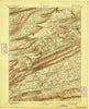 Pinegrove Pennsylvania Historical topographic map, 1:62500 scale, 15 X 15 Minute, Year 1892