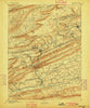 Pinegrove Pennsylvania Historical topographic map, 1:62500 scale, 15 X 15 Minute, Year 1892