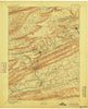 Pinegrove Pennsylvania Historical topographic map, 1:62500 scale, 15 X 15 Minute, Year 1892