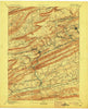Pinegrove Pennsylvania Historical topographic map, 1:62500 scale, 15 X 15 Minute, Year 1892