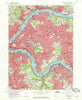 Pittsburgh East Pennsylvania Historical topographic map, 1:24000 scale, 7.5 X 7.5 Minute, Year 1960