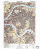 Pittsburgh East Pennsylvania Historical topographic map, 1:24000 scale, 7.5 X 7.5 Minute, Year 1993