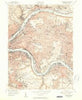 Pittsburgh East Pennsylvania Historical topographic map, 1:24000 scale, 7.5 X 7.5 Minute, Year 1951