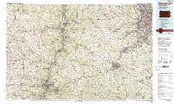 Pittsburgh West Pennsylvania Historical topographic map, 1:100000 scale, 30 X 60 Minute, Year 1986
