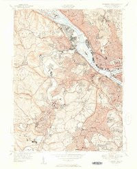Pittsburgh West Pennsylvania Historical topographic map, 1:24000 scale, 7.5 X 7.5 Minute, Year 1951