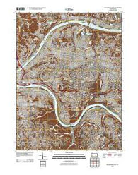 Pittsburgh East Pennsylvania Historical topographic map, 1:24000 scale, 7.5 X 7.5 Minute, Year 2010