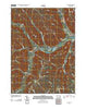 Pittsfield Pennsylvania Historical topographic map, 1:24000 scale, 7.5 X 7.5 Minute, Year 2010