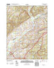 Pittston Pennsylvania Historical topographic map, 1:24000 scale, 7.5 X 7.5 Minute, Year 2013