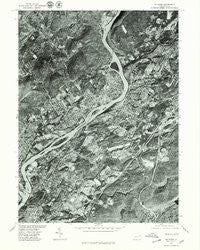 Pittston Pennsylvania Historical topographic map, 1:24000 scale, 7.5 X 7.5 Minute, Year 1976
