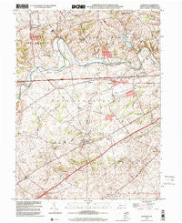Plainfield Pennsylvania Historical topographic map, 1:24000 scale, 7.5 X 7.5 Minute, Year 1999