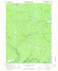 Pleasant View Summit Pennsylvania Historical topographic map, 1:24000 scale, 7.5 X 7.5 Minute, Year 1965
