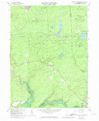 Pleasant View Summit Pennsylvania Historical topographic map, 1:24000 scale, 7.5 X 7.5 Minute, Year 1965