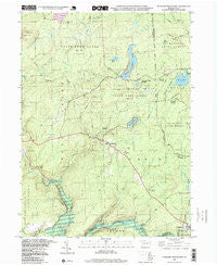 Pleasant View Summit Pennsylvania Historical topographic map, 1:24000 scale, 7.5 X 7.5 Minute, Year 1997