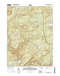 Pleasant View Summit Pennsylvania Current topographic map, 1:24000 scale, 7.5 X 7.5 Minute, Year 2016