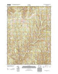 Pleasantville Pennsylvania Historical topographic map, 1:24000 scale, 7.5 X 7.5 Minute, Year 2013