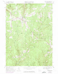 Pleasantville Pennsylvania Historical topographic map, 1:24000 scale, 7.5 X 7.5 Minute, Year 1967