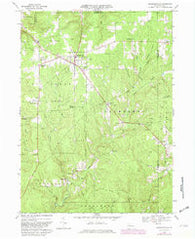 Pleasantville Pennsylvania Historical topographic map, 1:24000 scale, 7.5 X 7.5 Minute, Year 1967