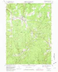 Pleasantville Pennsylvania Historical topographic map, 1:24000 scale, 7.5 X 7.5 Minute, Year 1967