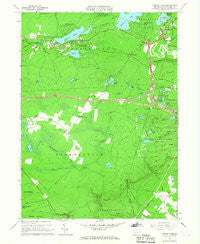 Pocono Pines Pennsylvania Historical topographic map, 1:24000 scale, 7.5 X 7.5 Minute, Year 1966