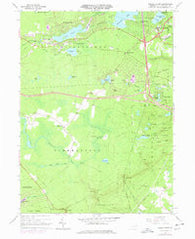 Pocono Pines Pennsylvania Historical topographic map, 1:24000 scale, 7.5 X 7.5 Minute, Year 1966
