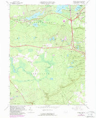 Pocono Pines Pennsylvania Historical topographic map, 1:24000 scale, 7.5 X 7.5 Minute, Year 1966