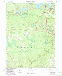 Pocono Pines Pennsylvania Historical topographic map, 1:24000 scale, 7.5 X 7.5 Minute, Year 1966
