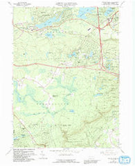 Pocono Pines Pennsylvania Historical topographic map, 1:24000 scale, 7.5 X 7.5 Minute, Year 1966