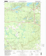 Pocono Pines Pennsylvania Historical topographic map, 1:24000 scale, 7.5 X 7.5 Minute, Year 1997